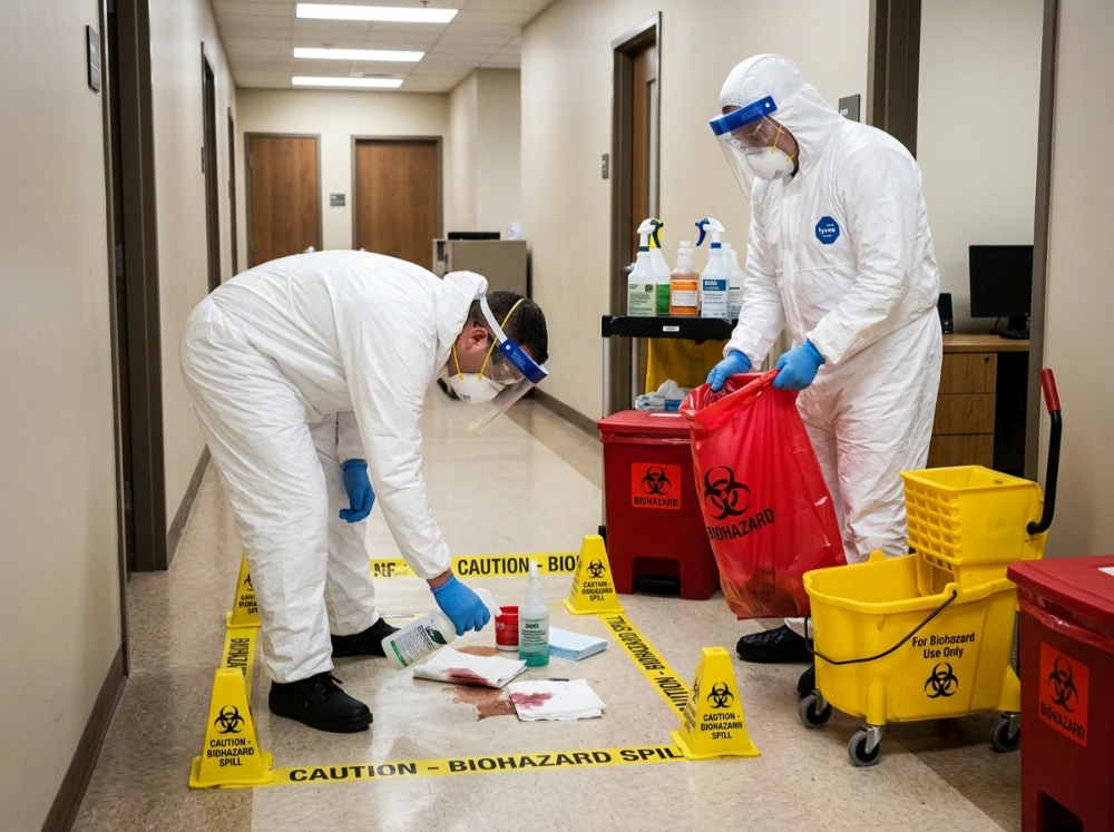 Blood & Bodily Fluid Cleanup in palm spring