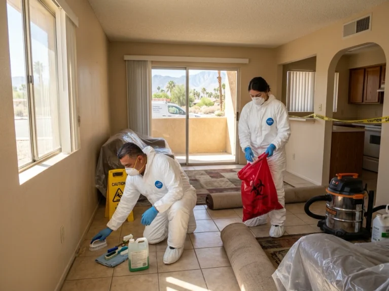 Crime Scene Cleanup, Coachella Valley Rental Property
