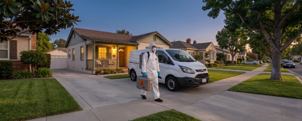 Professional crime scene cleaning and biohazard remediation in Palm Springs
