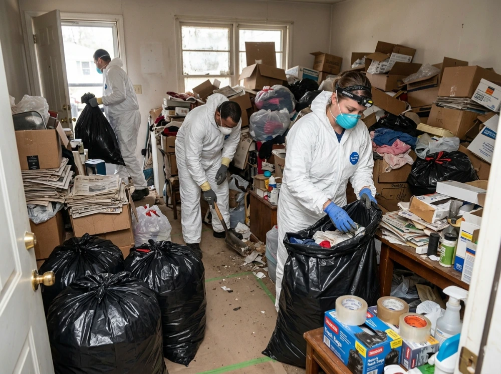 hoarding cleanup service