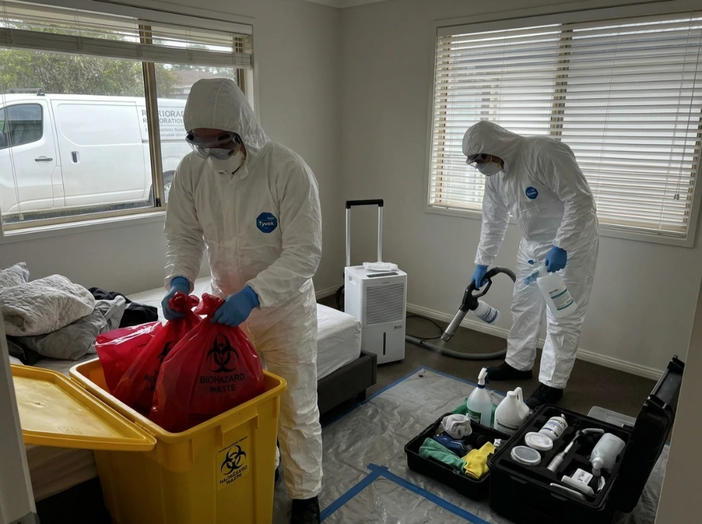 Suicide Cleanup in coachella valley