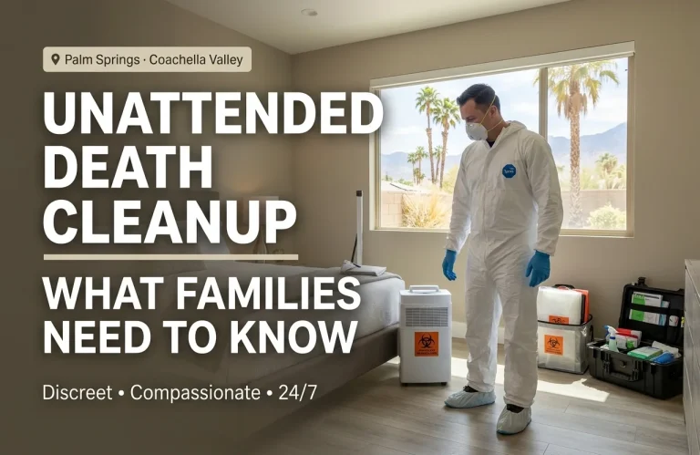 Unattended Death Cleanup What Families Need to Know