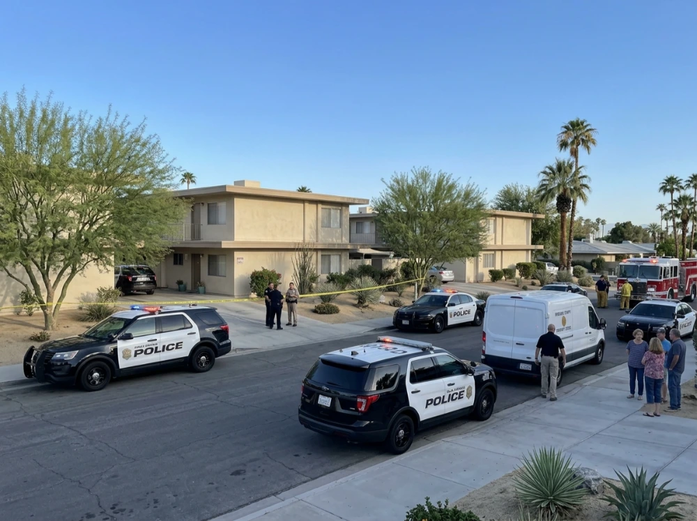 Unattended Death, Central Palm Springs