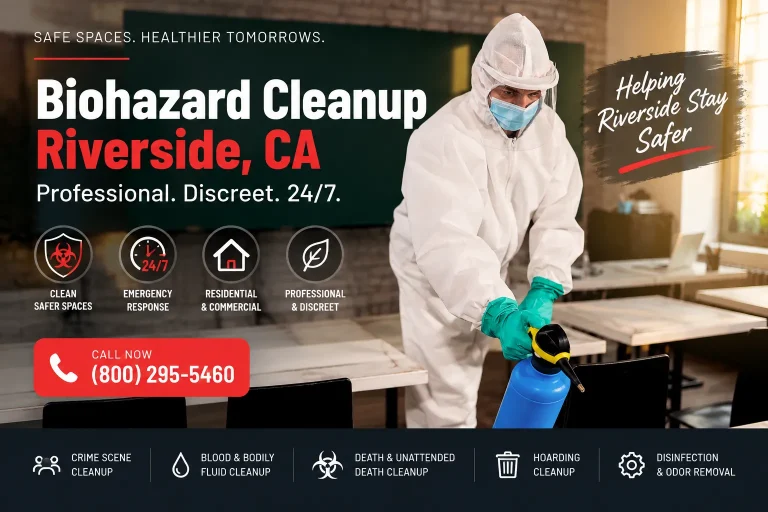 Biohazard Cleanup Riverside, California 1 Biohazard Cleanup Riverside